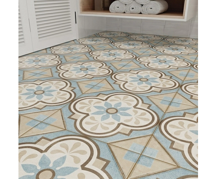 Керамогранит Daisy пэчворк многоцв. рел. 298х298х8 мм Cersanit (0.089 м²/1 шт) 1 сорт Фотография_1