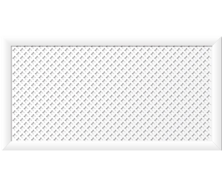 Экран для радиатора Готико Белый 1200х600 мм STELLA Фотография_0