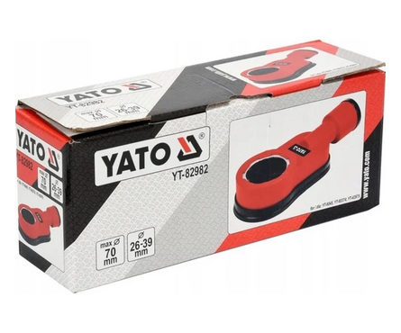 Адаптер против пыли при сверлении (пылесос диаметр трубы 26-39 мм, диаметр сверления до 70 мм) YATO Фотография_3