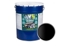 Грунт-эмаль по ржавчине 3 в 1 черный V 10 кг