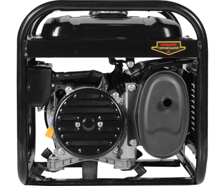 Генератор бензиновый 2.5 кВт 220В бак 12 л ручной стартер DY3000L HUTER Фотография_3