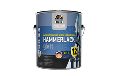 Эмаль на ржавчину Dufa Premium Hammerlack 3в1, гладкая,  RAL7040 серый, 0.75 л
