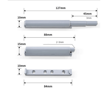 Защёлка магнитная для фасадов Push To Open Фотография_1