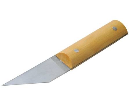 Нож сапожный USP, деревянная ручка  Фотография_0