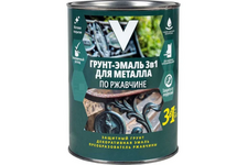 Грунт-эмаль по ржавчине 3 в 1 красно-коричневый V 1.8 кг