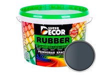 Краска резиновая SUPER DECOR Графит RAL7024 3 кг