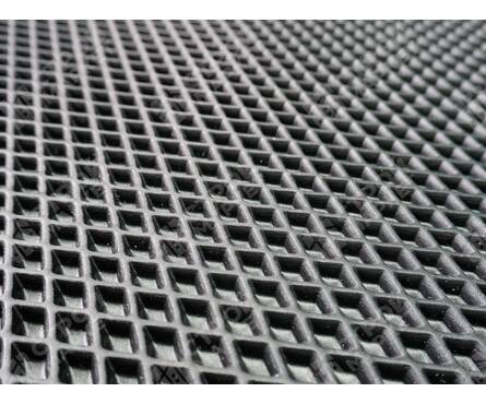 Коврик придверный 68х83 см универсальный Ромб черный ЭВА Фотография_2