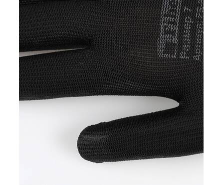 Перчатки полиэстер для точных работ в и/у черные р-р S FIBERON Фотография_2