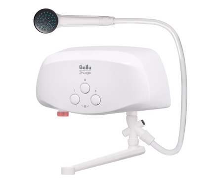 Водонагреватель электрический проточный 3-Logic 3.5 TS (3.5 кВт/220V) Ballu Фотография_0