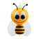 Светильник светодиодный NL-852 Пчелка ночник 220В LEEK Фотография_0