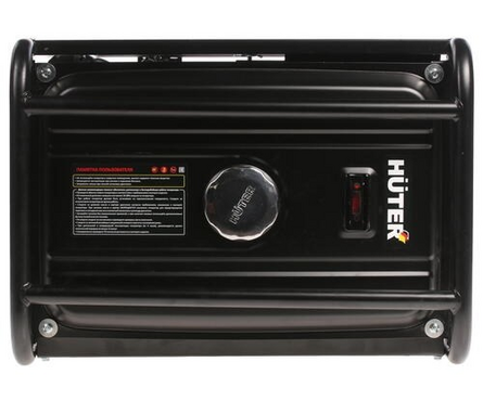 Генератор бензиновый 2.0 кВт 220В бак 12 л ручной стартер DY2500L HUTER Фотография_6