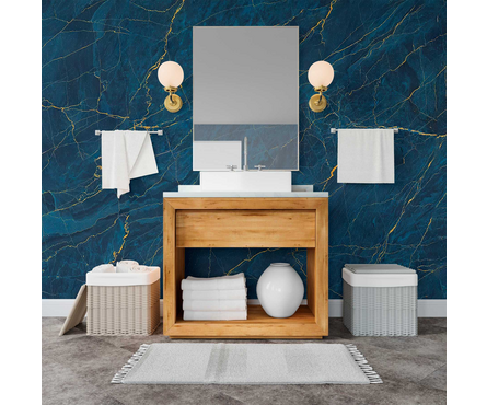 Декоративное полотно Гибкий мрамор 1420х2840 мм (4.033 м²) в ассортименте MRAMORIUM Фотография_9