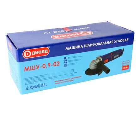 УШМ 125 мм 900 Вт, 11000 об/мин МШУ-0.9-02 ДИОЛД Фотография_6