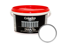 Эмаль для радиаторов Colorika Agua акриловая, белая (0.8 кг)