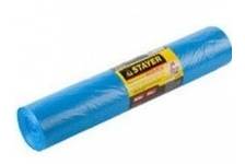 Мешки для мусора STAYER Comfort с завязками, особопрочные, голубые, 60л, 20шт.