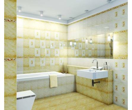 Плитка облицовочная Венера голубая темная 200х300 мм, 1 сорт Фотография_1