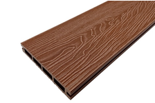 Террасная доска NauticPrime (Light) Esthetic Wood (шовная) 145х22х6000 мм, коричневый
