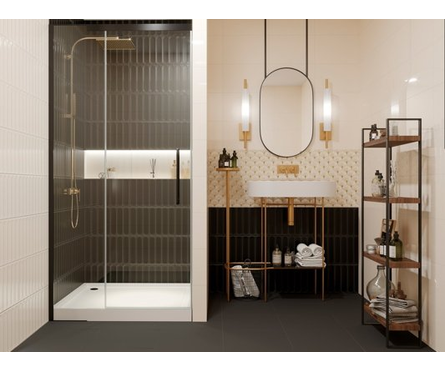 Декор Марсель бежевый 01 250х400х8 мм 1-й сорт Фотография_1