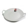 Тарелка-блюдо керамическая ASIAN 24х20.3х4.5 см, белая  Фотография_1