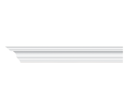 Плинтус потолочный экструдированный 07017Е 49х70х2000 мм Лагом Фотография_0