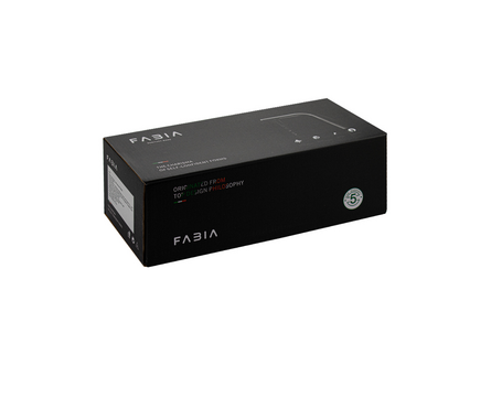 Смеситель для ванны однорычажный FABIA длинный гусак Черный-хром 9672 Фотография_3