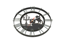 Часы кованные  Везувий Санкт-Петербург