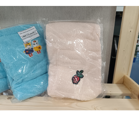 Парео махровое детское для бани (в ассортименте) Фотография_4