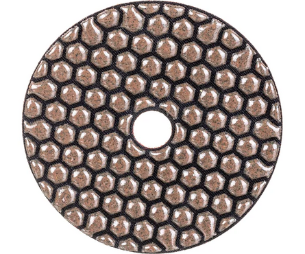 Круг алмазный гибкий шлифовальный 100 мм P050 черепашка (сухой) MATRIX Фотография_0