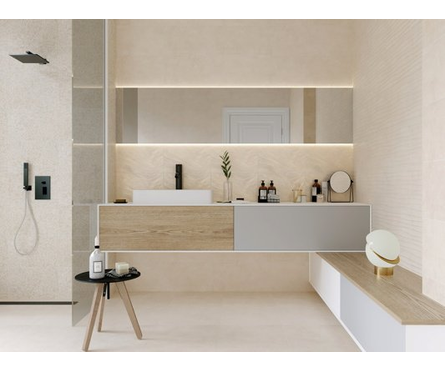 Декор Эфа бежевый 01 250х400х8 мм 1-й сорт Фотография_1