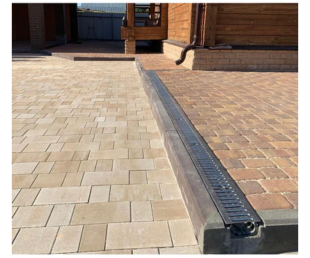 Лоток водоприемный пластиковый С250 РВ-1000x148x55 мм AQUASTOK Фотография_4