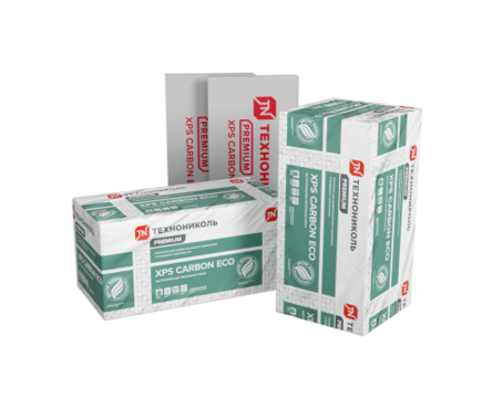 Утеплитель Экструдированный ТЕХНОНИКОЛЬ CARBON ECO 1180х580х50 мм (5.4752 м²/0.274 м³/8 плит) Фотография_1