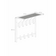 Вешалка настенная 9 крючков 67х27х58.5 см 2-х ярусная с полкой черный ТОРОНТО-22 Фотография_2