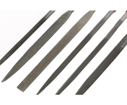 Набор надфилей Matrix, 160х4 мм, обрезиненные рукоятки, 6 шт Фотография_2