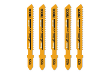 Пилки для лобзика по металлу INGCO JBT118A (5 шт/уп)