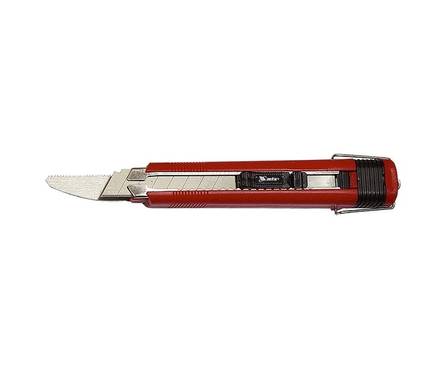 Нож MATRIX MASTER, 18 мм, два выдвижных лезвия (нож 18 мм и пилка)  Фотография_0