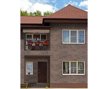 Фасадная плитка HAUBERK ОПТИМА Кирпич шотландский 2 м²/уп ТЕХНОНИКОЛЬ Фотография_2