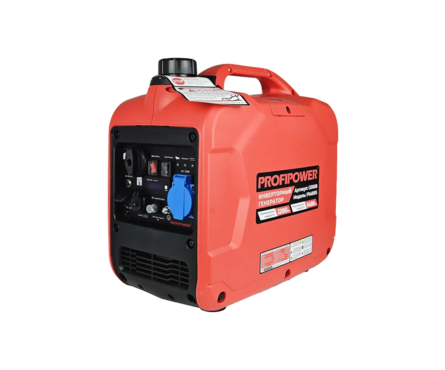 Генератор бензиновый инверторный 1.4 кВт 220В бак 2.2 л ручной стартер P1400iS PROFIPOWER Фотография_3