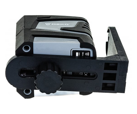 Лазерный нивелир 360 градусов красный луч 2 линии DKLL11 DEKO Фотография_3