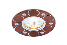 Светильник Ambrella light A808 AL/BR MR16 алюминий/коричневый