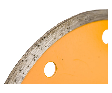 Диск алмазный 125х22.2 мм отрезной сплошной для мокрой резки INGCO Фотография_2