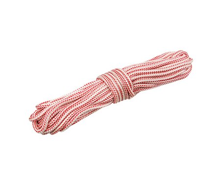 Шнур полипропиленовый вязаный с серд. 3 мм цветной 50 м Фотография_0