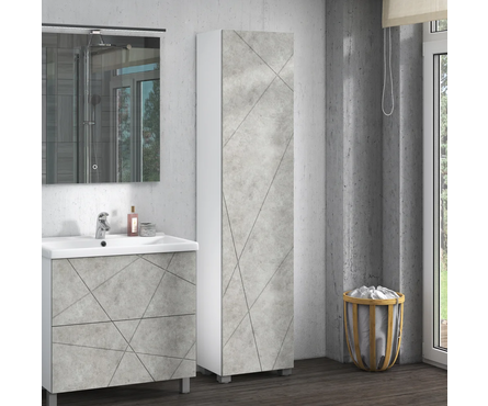 Пенал Geometrry-45 Бетон Фотография_1