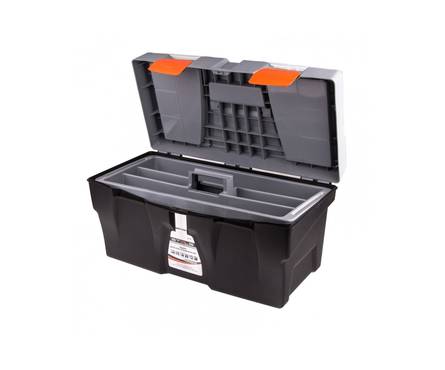 Ящик для инструмента 23 590х300х300 мм, пластик STELS Фотография_1