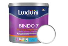 Краска интерьерная моющаяся матовая латексная ВД ЛЮКСИУМ ДЮЛАКС Bindo 7 белая БАЗА BW 2.5 л