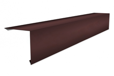 Угол наружний 50х50 мм Polyester коричневый RAL8017 (2 м)