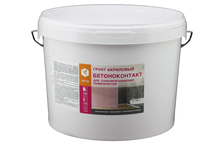 Грунт акриловый APIS бетоноконтакт, кварцевый, розовый,  для внутренних и наружных работ, 15 кг