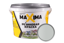 Краска резиновая Maxima №110 Серебро, 11 кг
