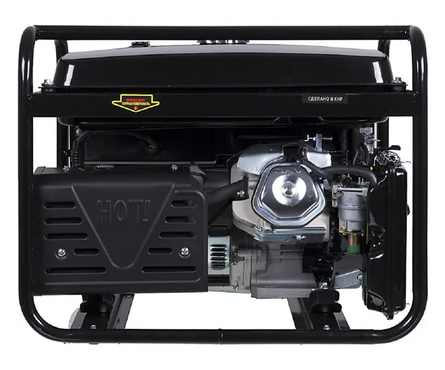 Генератор бензиновый 6.5 кВт 220В бак 25 л ручной стартер DY8000L HUTER Фотография_7