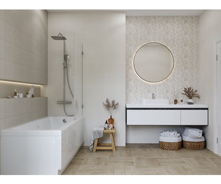 Плитка облицовочная Аура темная низ 02 250х400х8 мм 1-й сорт Фотография_1