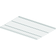 Полка сетчатая для гардеробной системы ПАКС Титан, белая, 1203х306х15 мм  Фотография_0
